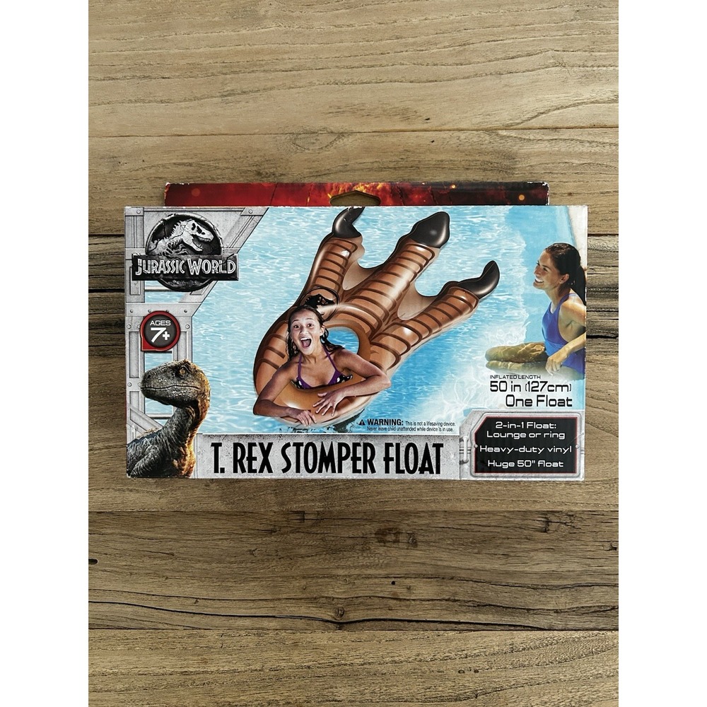 Aqua Leisure Jurassic World‎ T. Rex Stomper Float New 2018